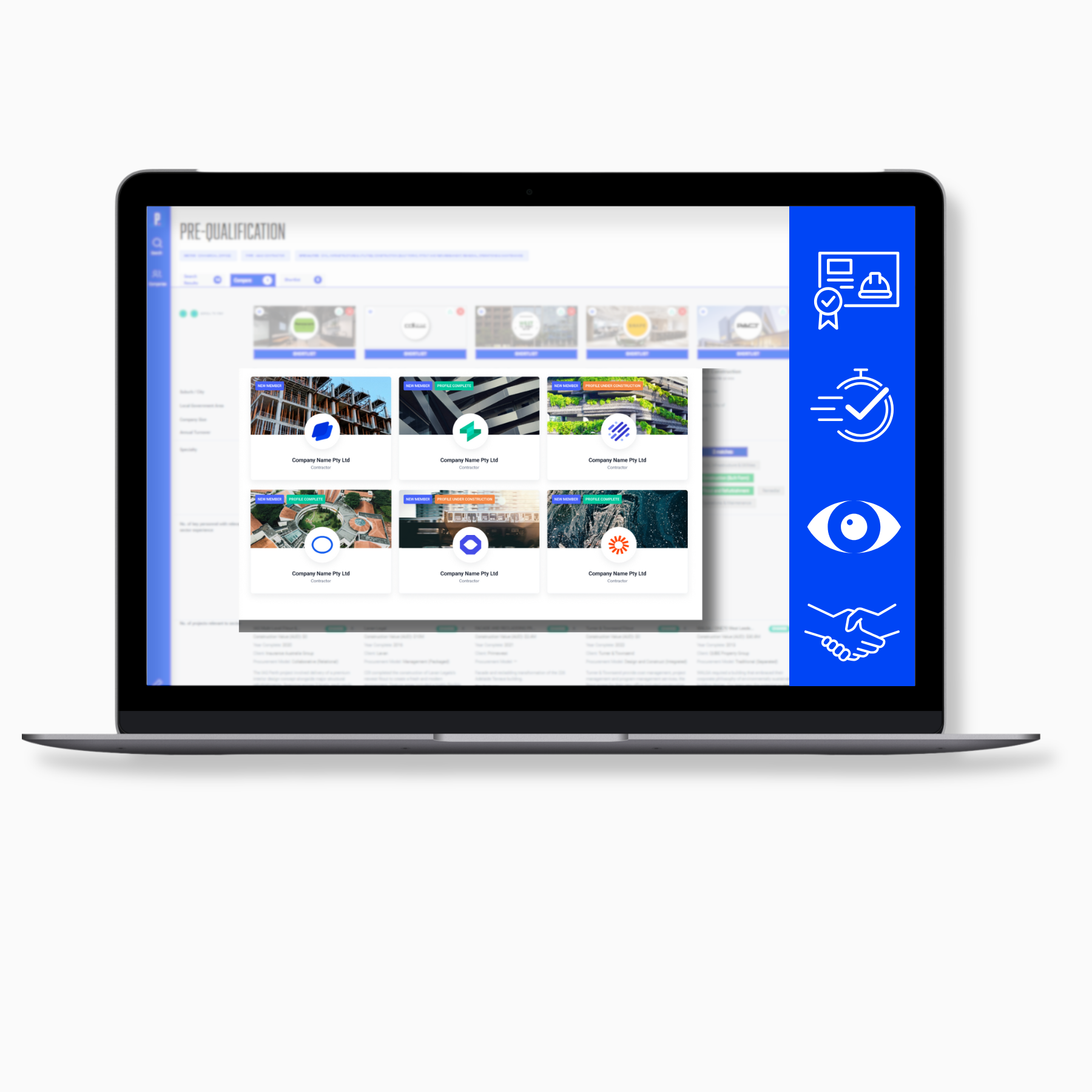 client laptop